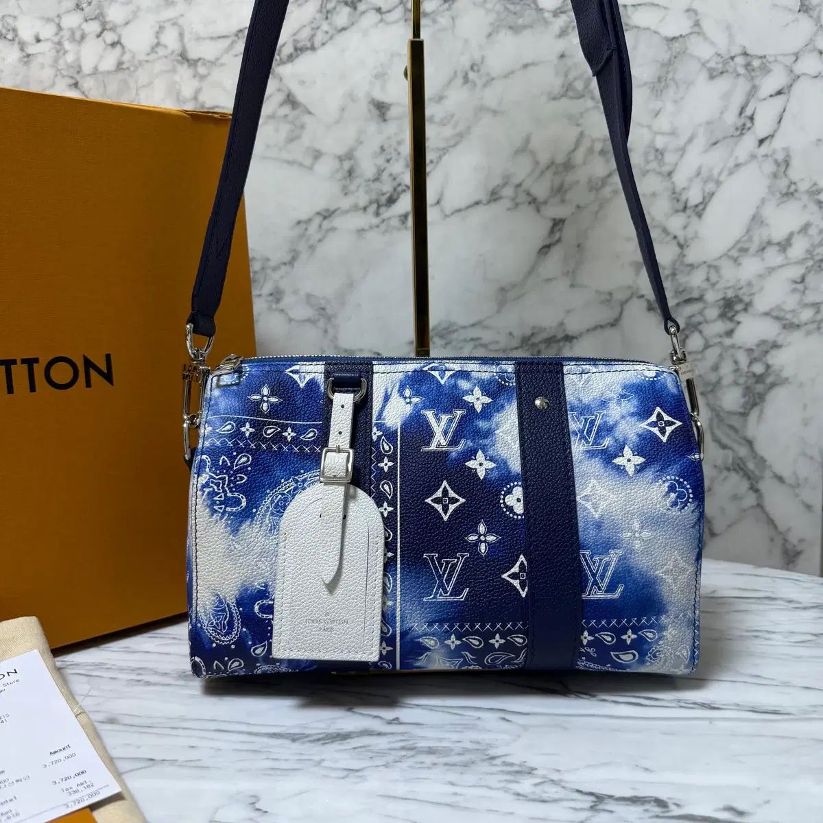 【限定モデル】Louis Vuitton ルイヴィトン エクリプス バンダナ シティ キーポル クロスバック