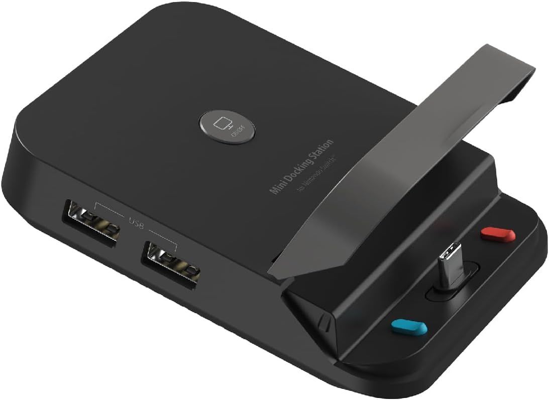 j5create Switch & Switch OLED 初代モデル専用 TVドック ポータブル 4K HDMI LANポート USB-C PD 100W 軽量 遅延なし テレビ/充電モード対応 持ち運び便利 (JCD620)