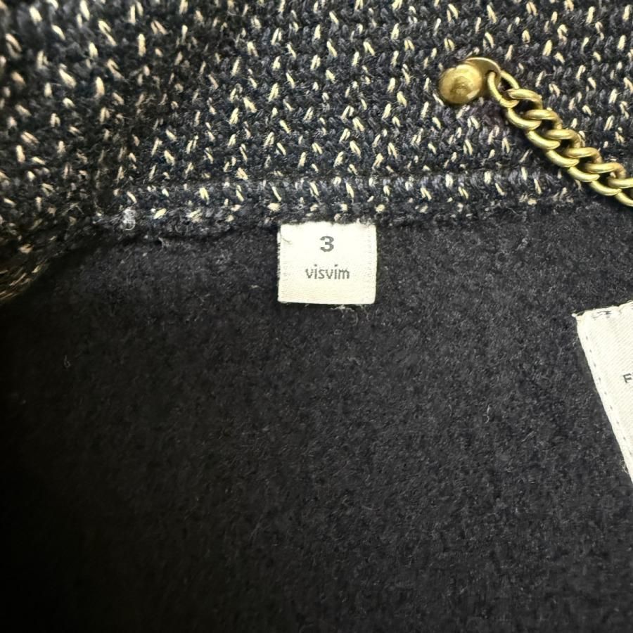 【希少】サイズ【3】ビズビム VISVIM 15AW／ GYRE（visvim F．I．L．）限定 HERGE COAT ／エルジェコート ／0115205013020 8065000233584