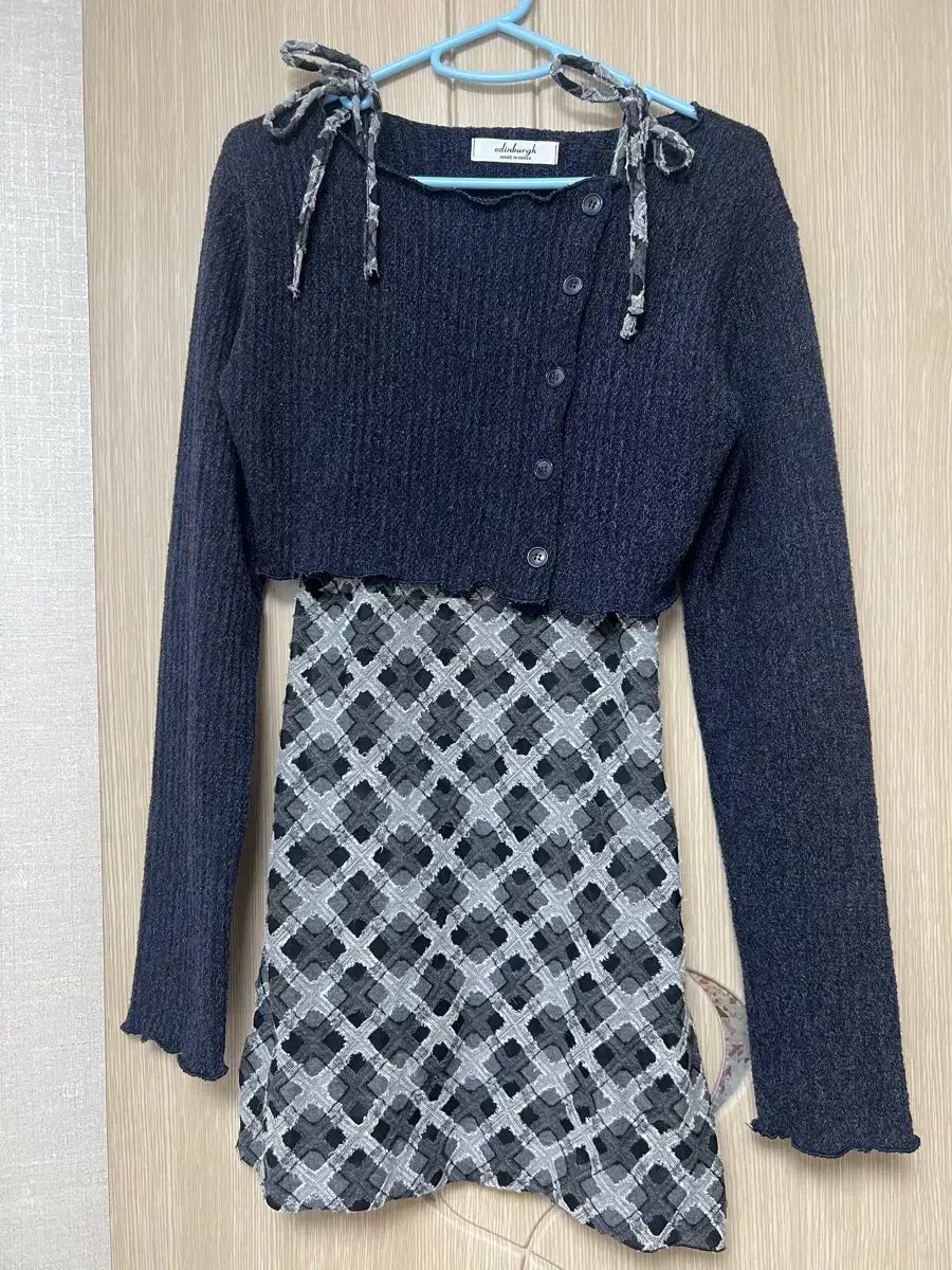 ワンピース カーディガン セットアップ