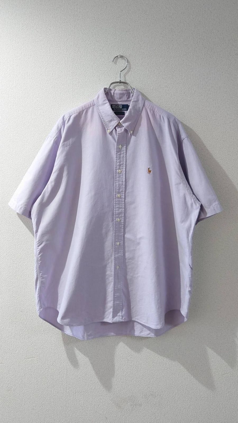 90’s Polo by Ralph Lauren “European Distribution” Short Sleeve Oxford Button-Down Shirt XL