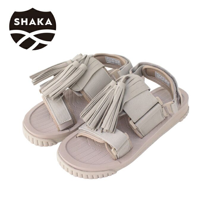 [30%OFF] シャカ SHAKA タッセル付きスポーツサンダル WEEKENDER TASSEL 2-SK-274 トープ 靴 スポサン アウトドア 厚底 4way レディース [返品・交換不可]