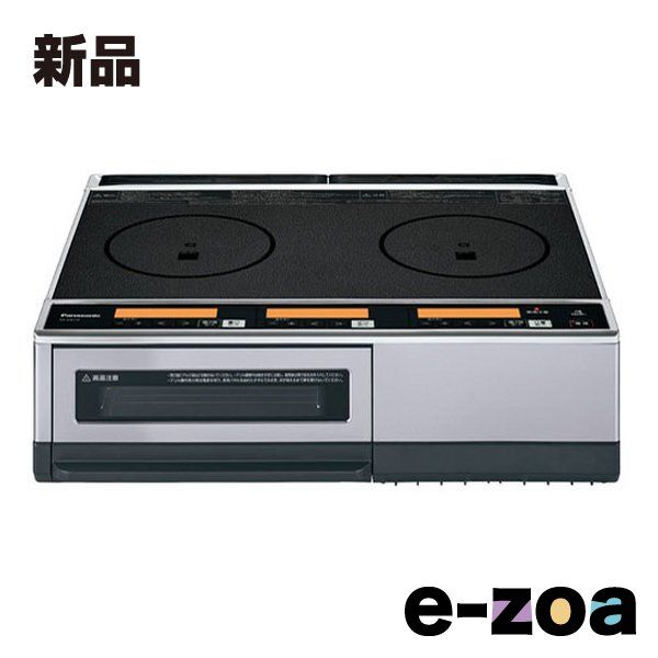 Panasonic パナソニック IHクッキングヒーター 鉄・ステンレス対応/20A/2口 KZ-KB21E (2559095)