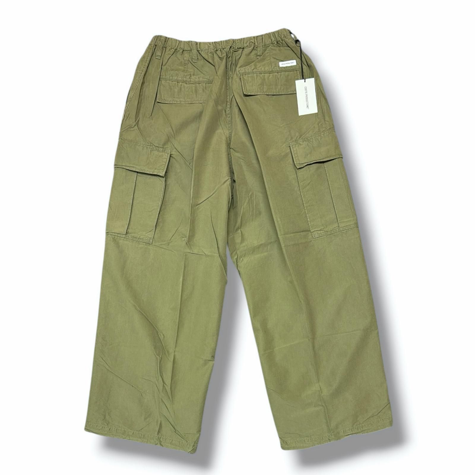 参考上代41800円 未使用 COOTIE 25SS N/C Poplin 6 Pocket Easy Pants ポプリン6ポケットイージーカーゴパンツ クーティー CTE-25S115 セージ XL （14925M） 参考上代41800円 未使用 COOTIE 25SS N/C Poplin 6 Pocket Easy Pants