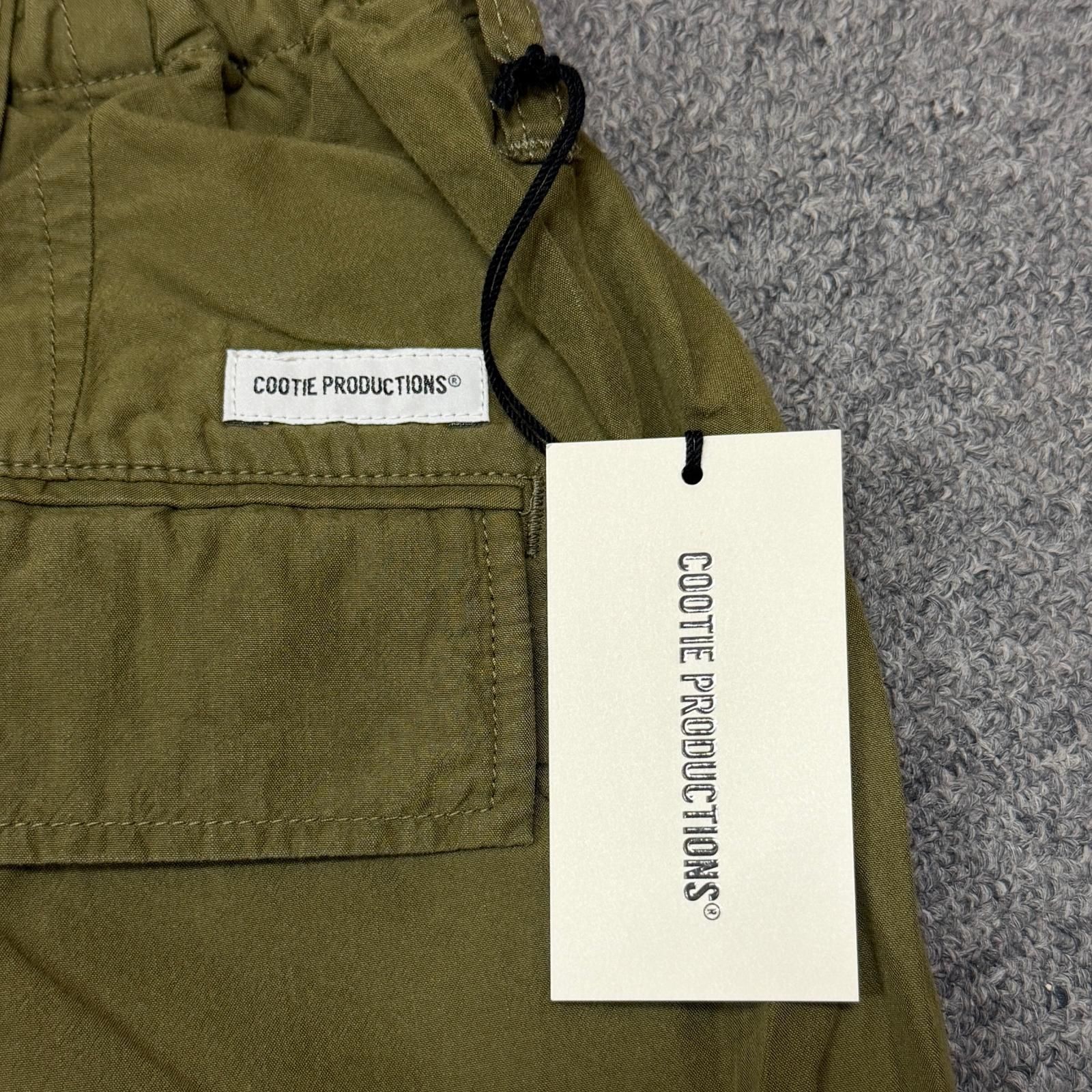 参考上代41800円 未使用 COOTIE 25SS N/C Poplin 6 Pocket Easy Pants