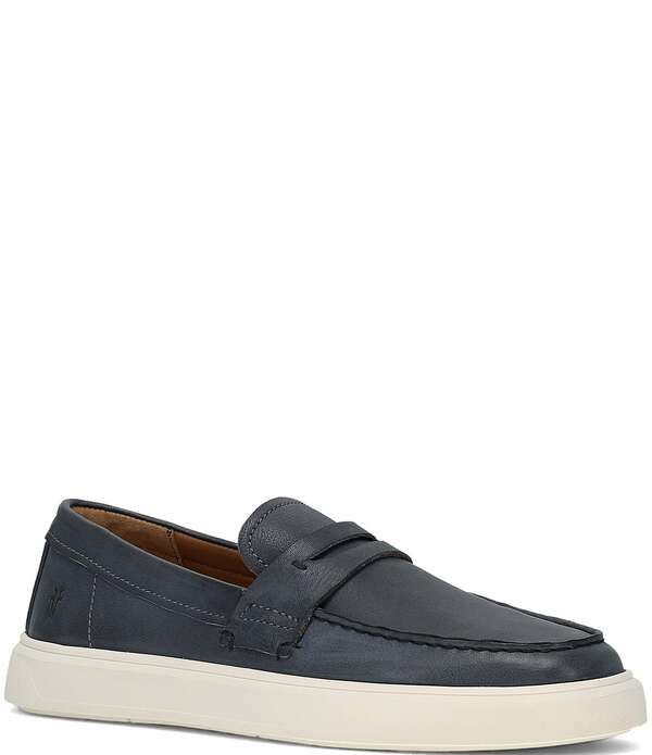 フライ メンズ シューズ スリッポン・ローファー Frye Mens Beau Penny Loafers Denim デニム