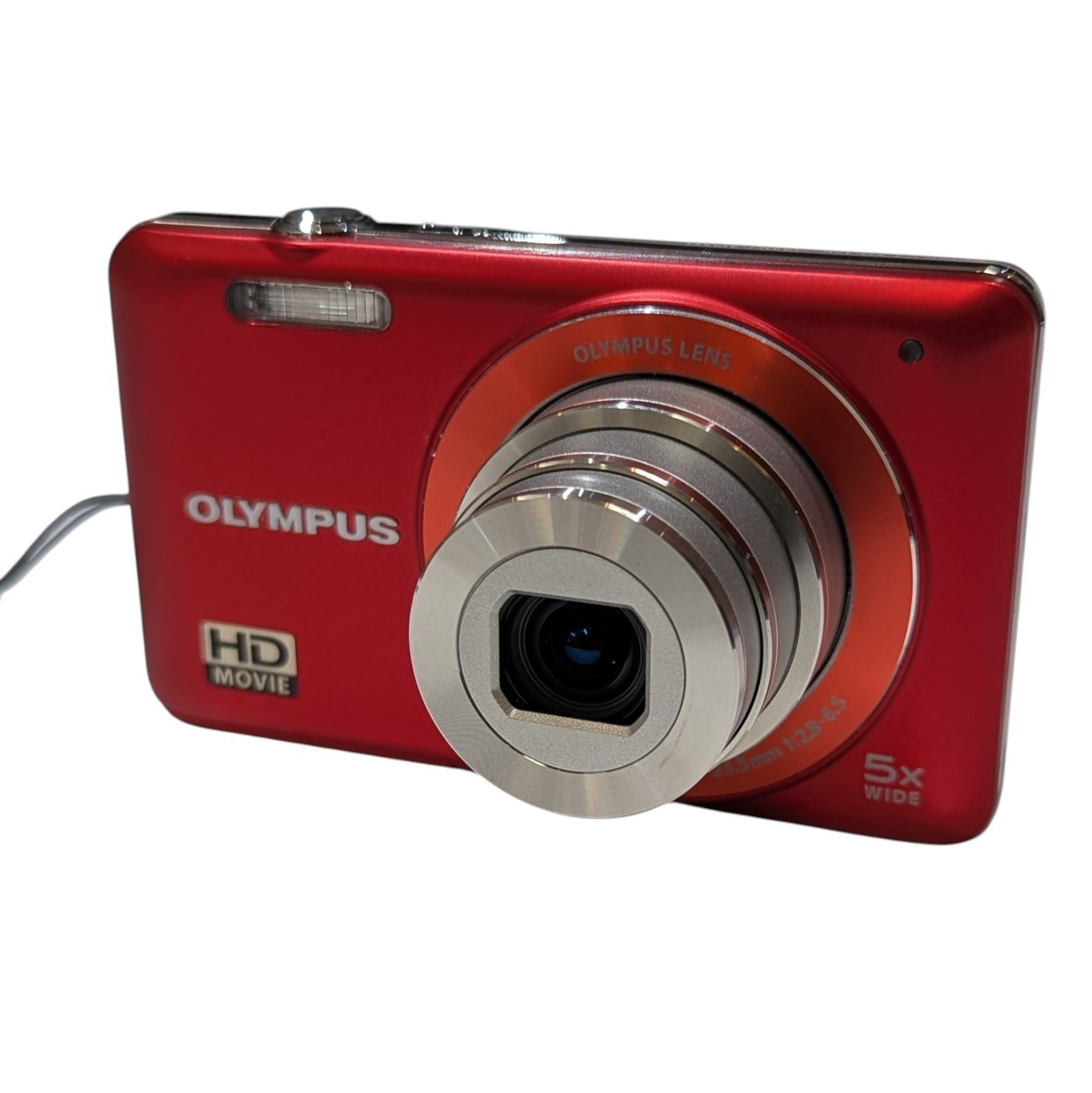OLYMPUS オリンパス VG-120 コンパクトデジタルカメラ コンデジ レッド