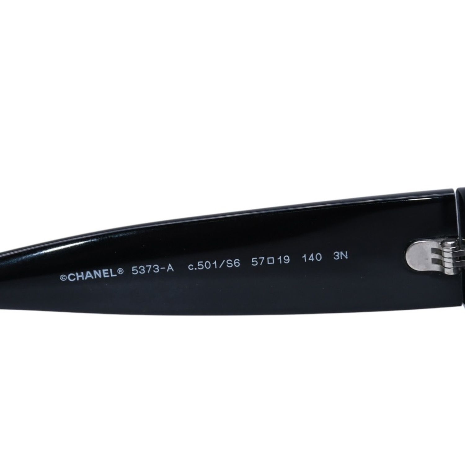 CHANEL シャネル Sunglasses サングラス 5373-A 57◻︎19 140 ブラック