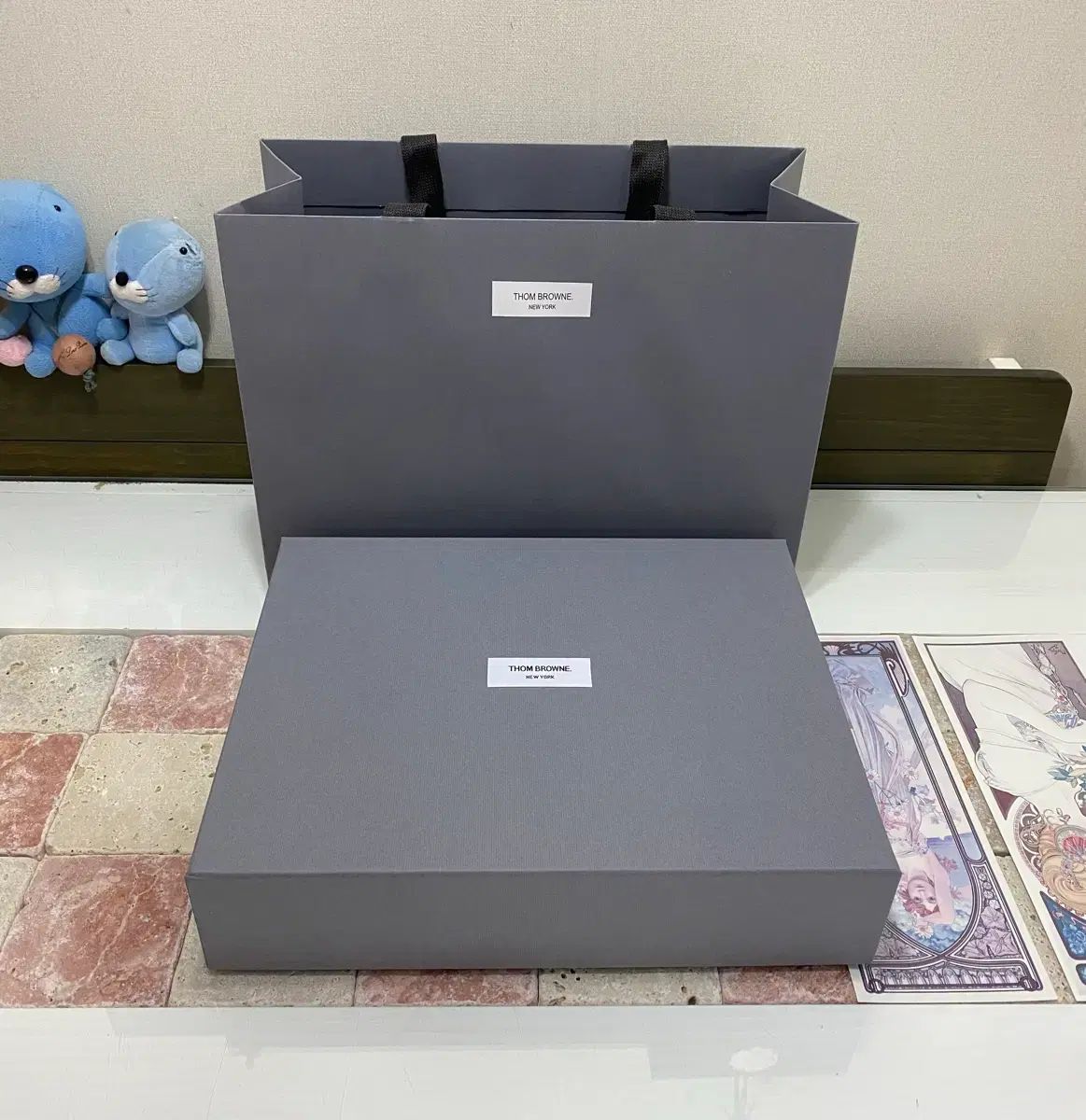 トム・ブラウン ボックス + お買い物バッグ
