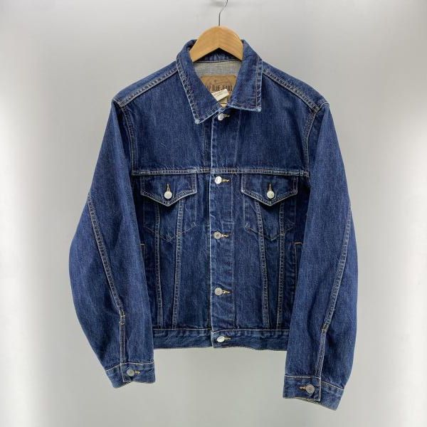 【中古】90s GAP トラッカージャケット インディゴ サイズS 209034-01-6 ギャップ[24]