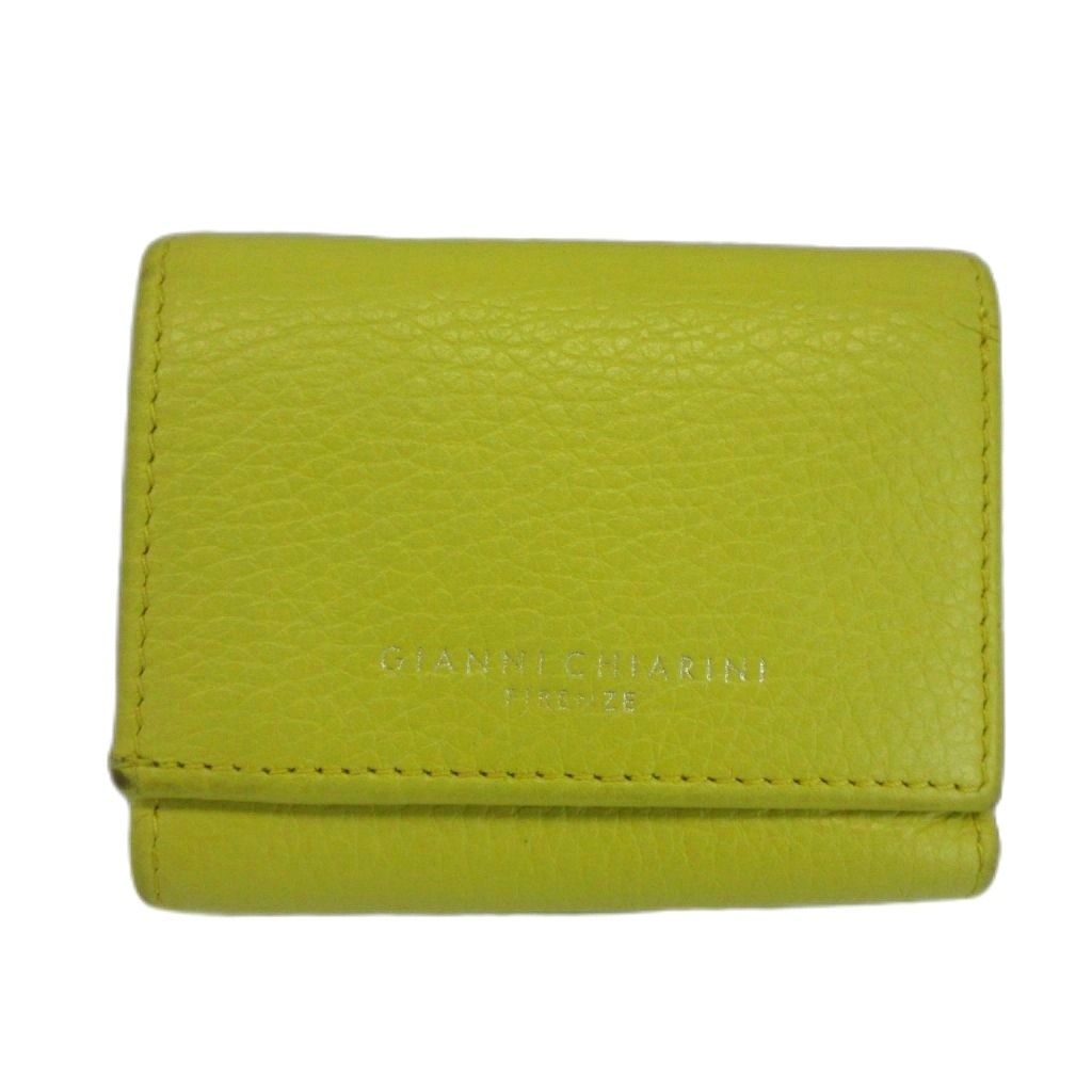 GIANNI CHIARINI ジャンニキャリーニ 財布・ケース  黄 【古着】【中古】【送料無料】 GIANNI CHIARINI（ジャンニキャリーニ）財布・コインケース 黄 サイズ