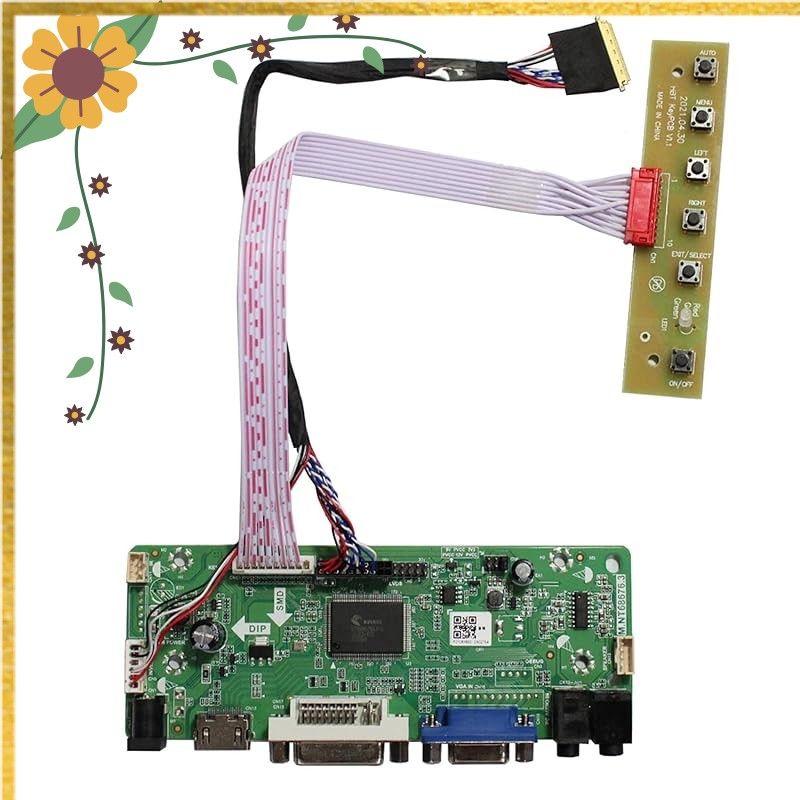 VSDISPLAY 液晶制御基板 対応 10.1インチ 解像度1024x600 40ピン LVDS液晶 LTN101NT02 B101AW06 HSD101PFW2