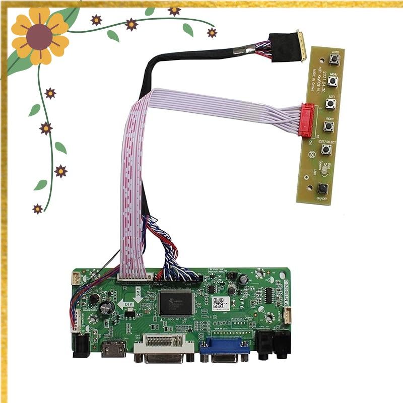 VSDISPLAY 液晶制御基板 適用 15.6インチ 17.3インチ 解像度1920x1080 40ピン LCDパネル B156HW01 V.0 N156HGE-L11 LP173WF1