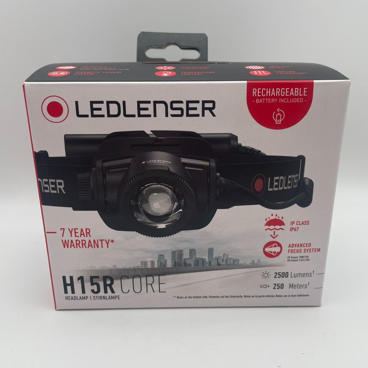 LEDLENSER H15R CORE ヘッドランプ　未開封 □未使用開封品 LEDLENSER H15R Core レッドレンザー LED ヘッドライト