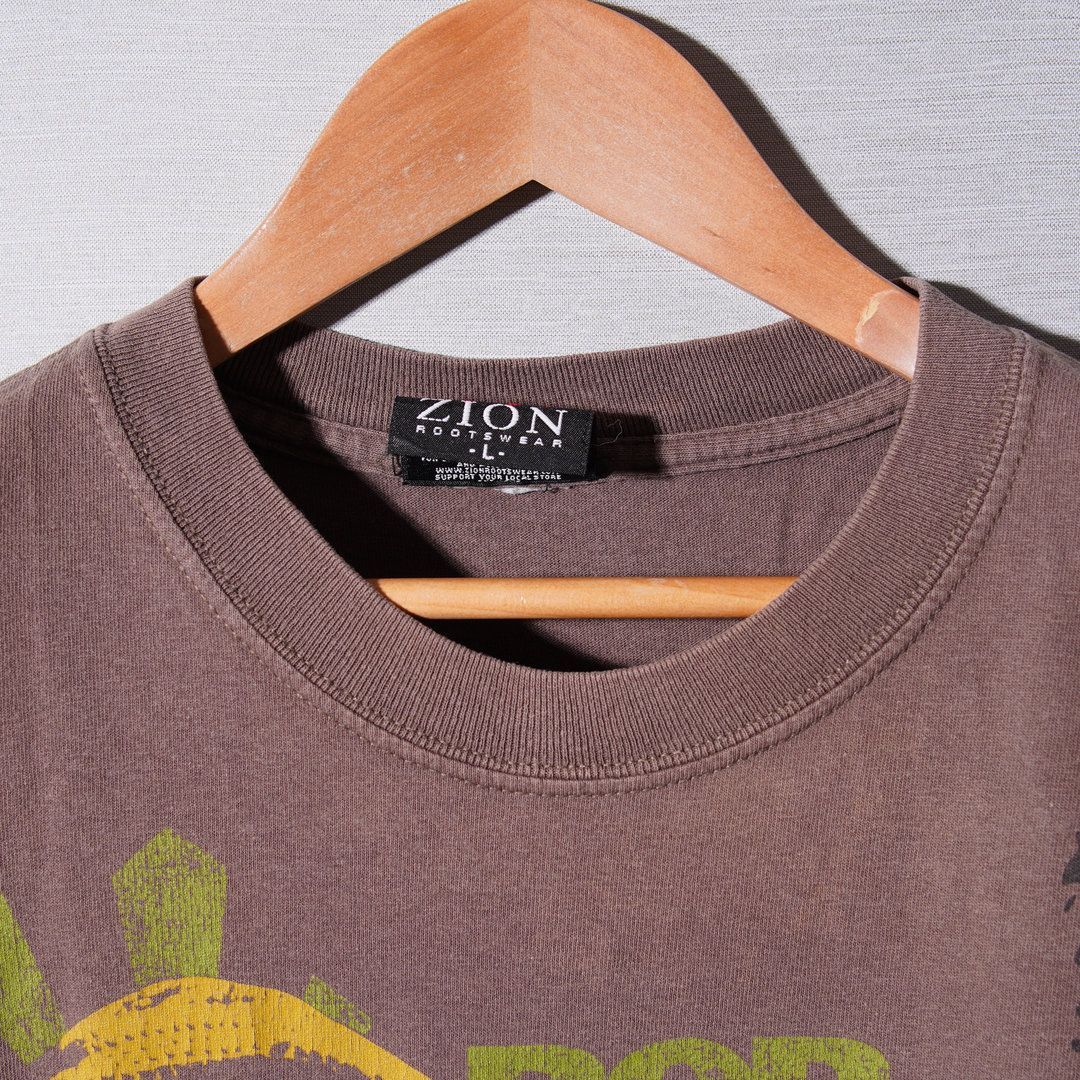 ボブマーリー Tシャツ L Bob Marley レゲエ ラスタ プリントT カーキ ボブマーリー Tシャツ L Bob Marley レゲエ ラスタ プリントT カーキ