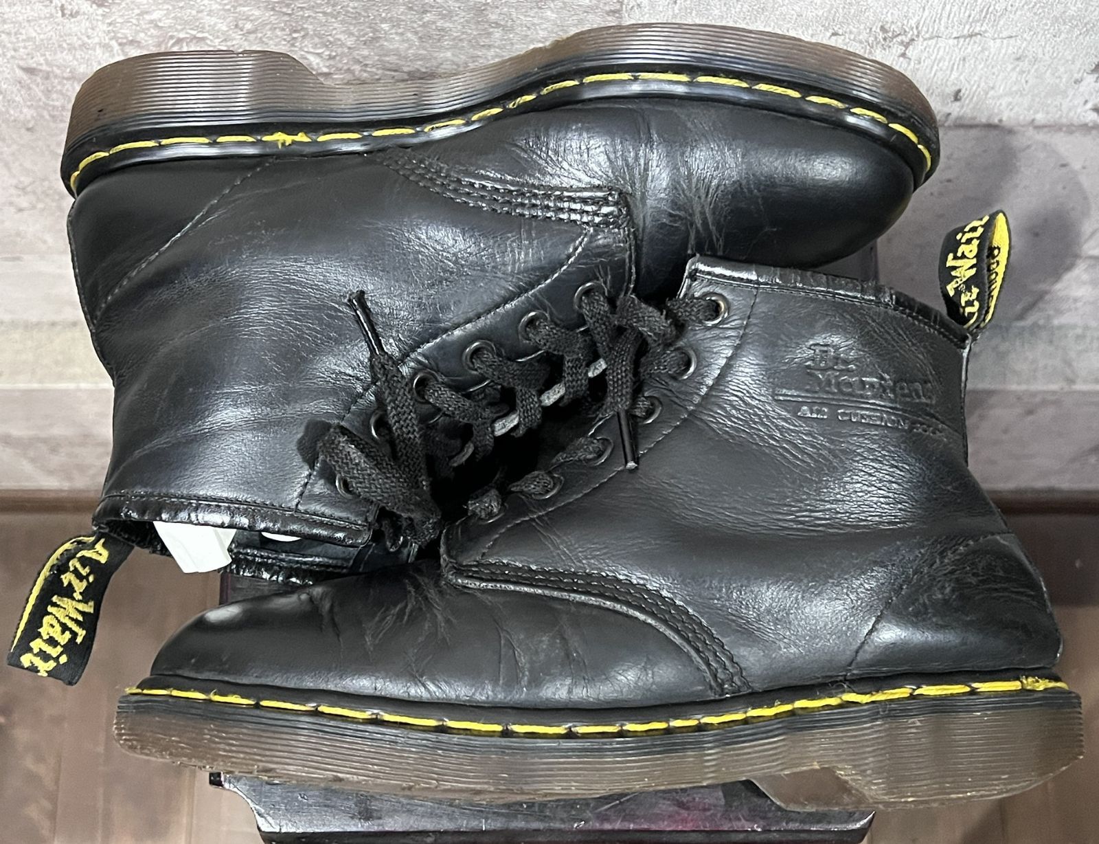 英国製 ドクターマーチン 6ホール ブーツ UK7 Dr.Martens ブラック