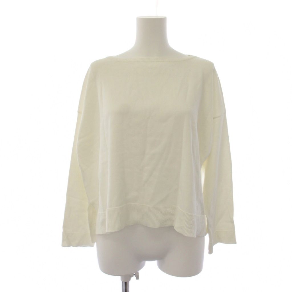 アルアバイル allureville 24SS ワイズワイドプルオーバー カットソー 七分袖 2 白 20241016350 /BM 4,899円
