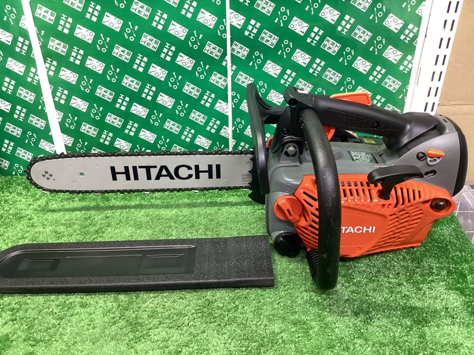 【美品】HiKOKI(旧日立工機)エンジンチェーンソー CS33EDTP(35) / ITABJ9O058SG