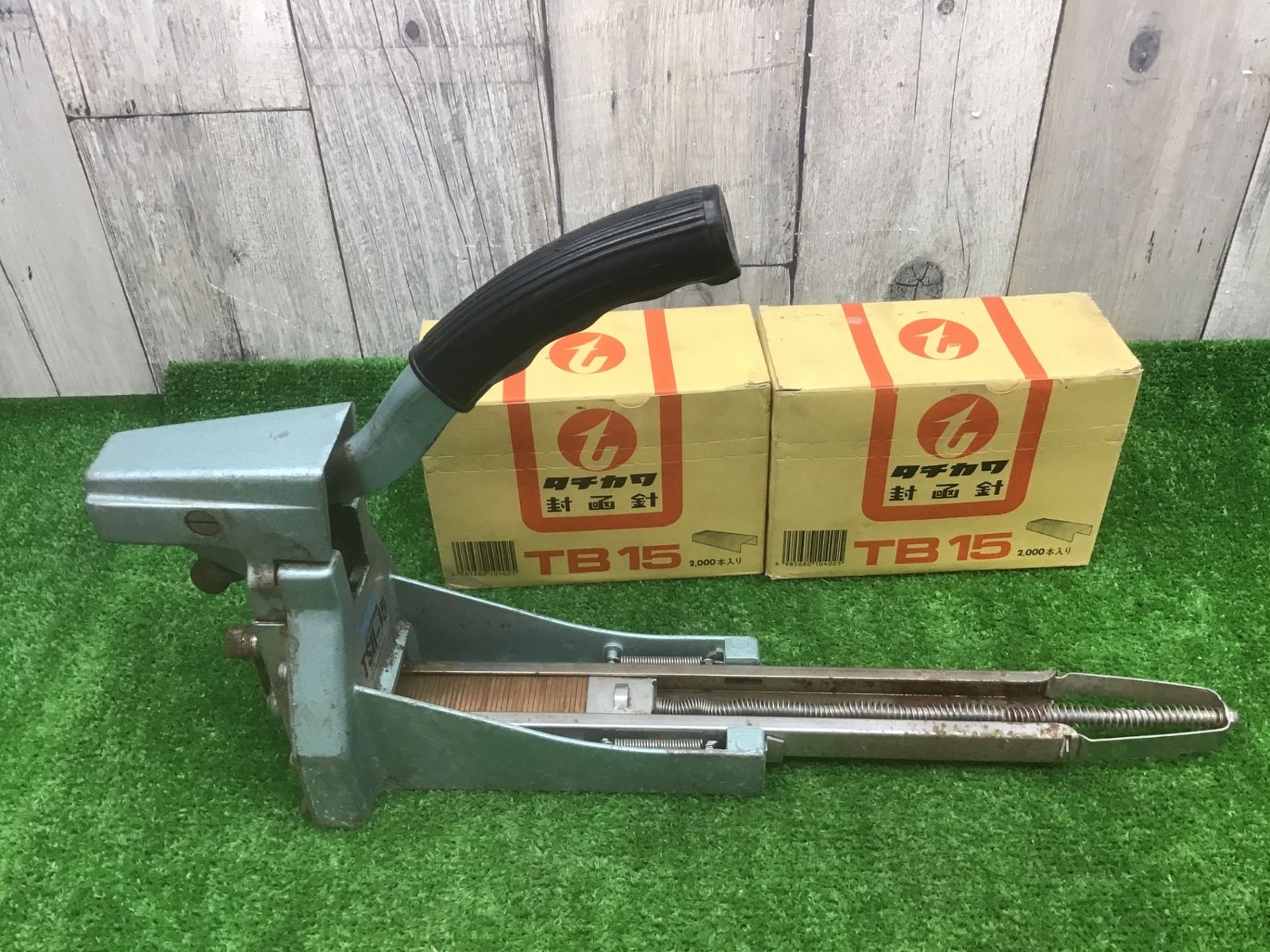 【中古動作品】タチカワ ハンド封函機 TSH-15 ステープル付き●アクトツール富山店●Y5