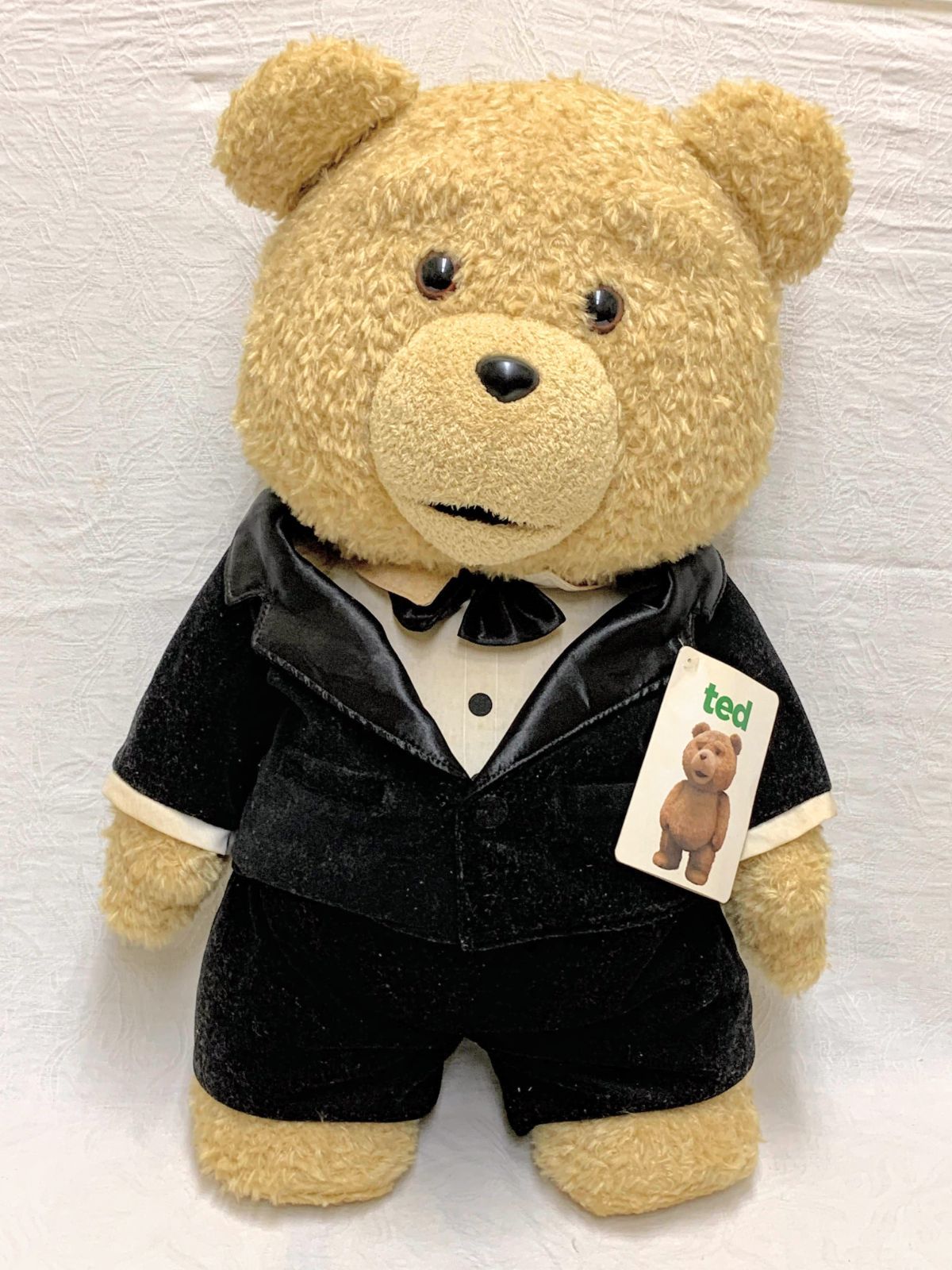18578【動作確認済】テッド (ted) 喋るぬいぐるみ タキシードVer. 公式グッズ