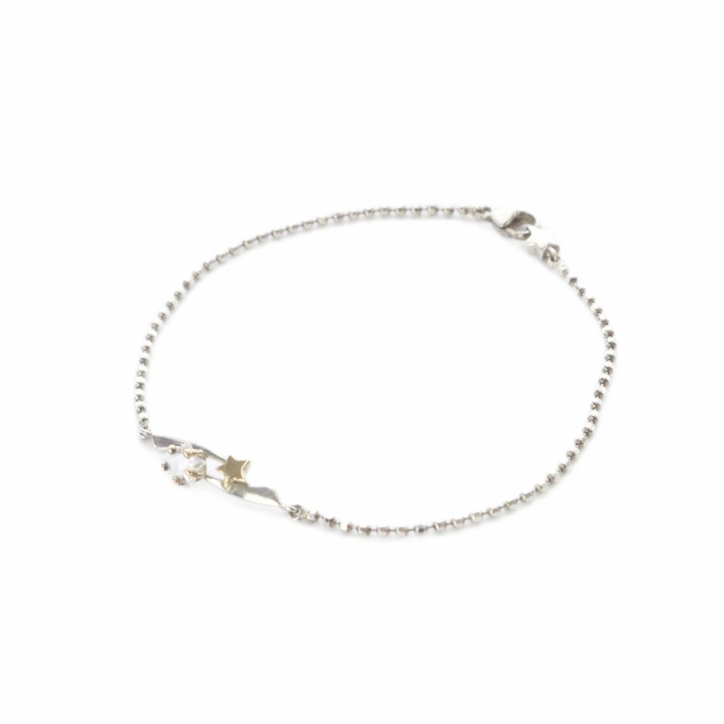 スタージュエリー STAR JEWELRY ブレスレット K18/925 シルバー
