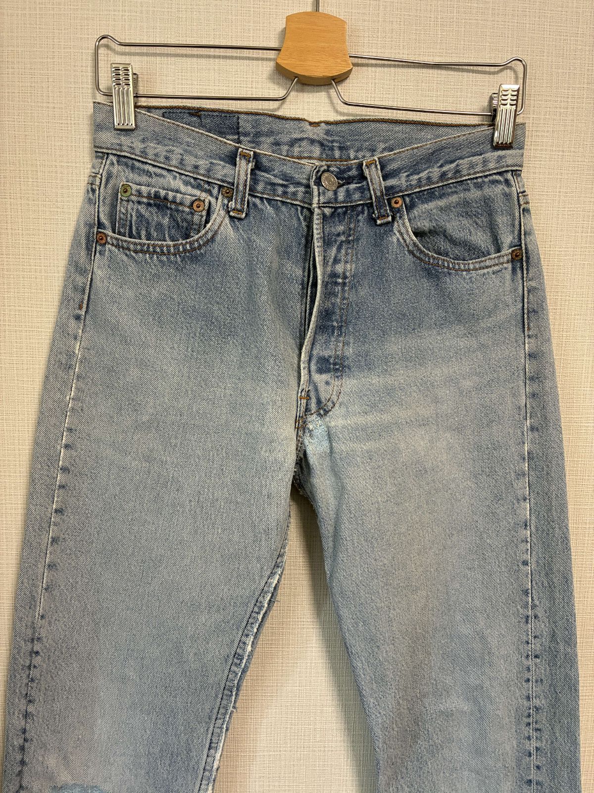 【希少】80s USA製 リーバイス 501 W34 L30 エルパソ工場 W31 L33】80's US.Levis 501xx リーバイス エルパソ工場(522) 裏ボタン