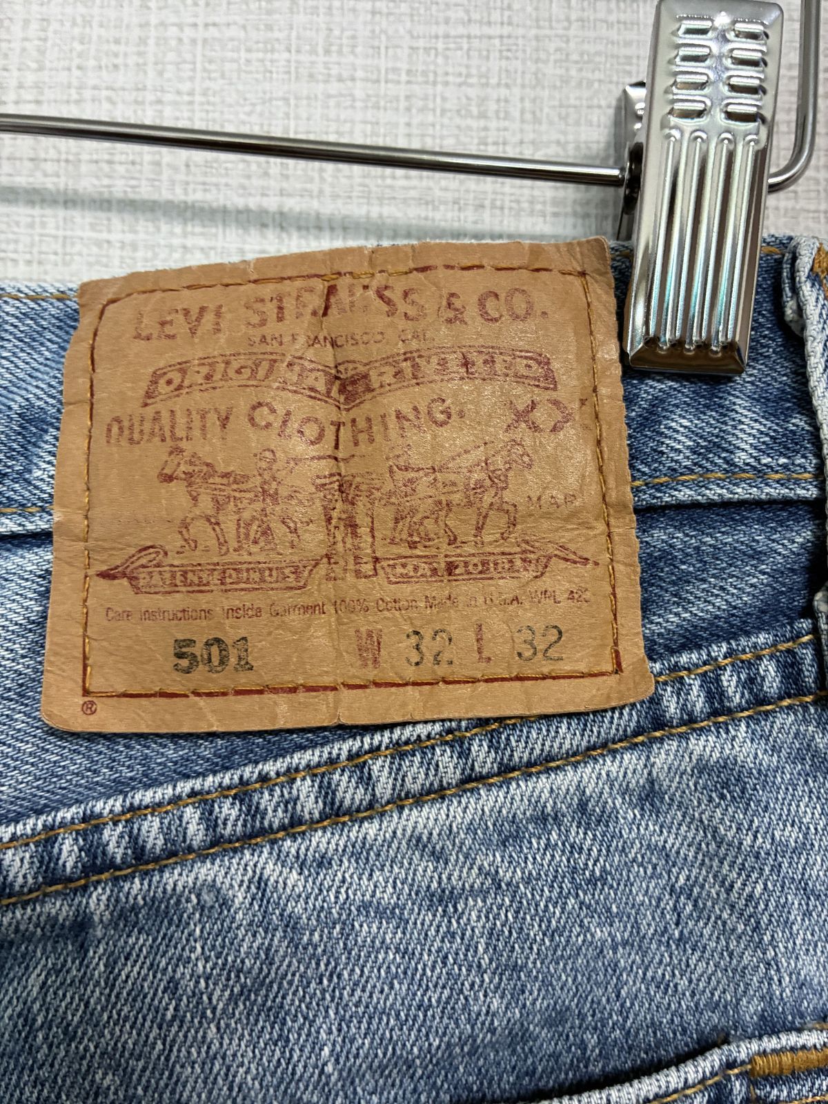 リーバイス　501 USA製　【ゴールデンサイズ】 リーバイス 501 USA製 W32 L32 ゴールデンサイズ 美品｜Yahoo!フリマ