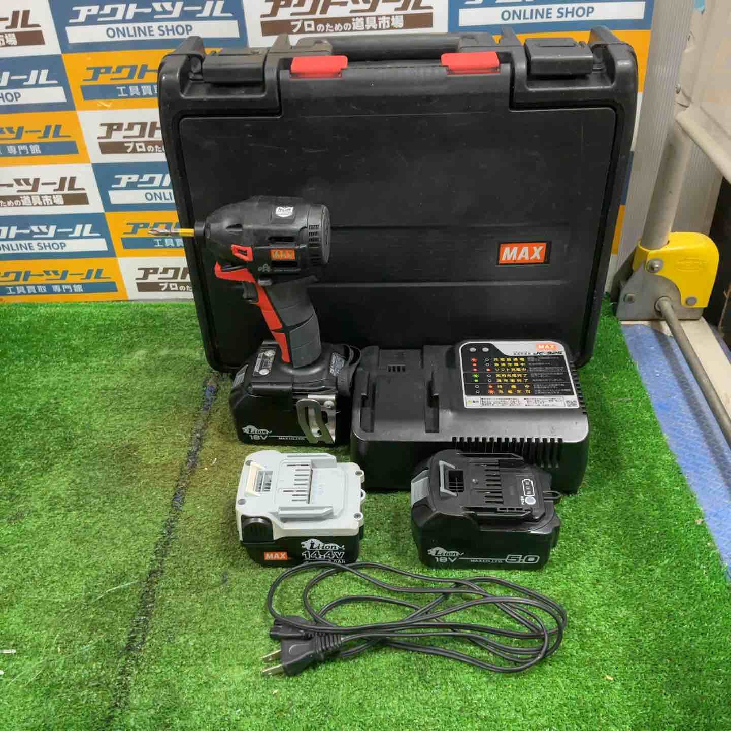 ◇マックス(MAX) コードレスインパクトドライバー PJ-ID152R-B2C/1440A【草加店】 16,185円