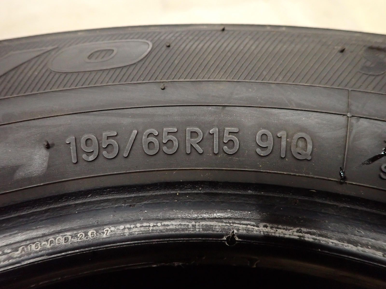 冬4本SET 会社宛 送料無料 195/65R15 91Q トーヨー オブザーブ GIZ