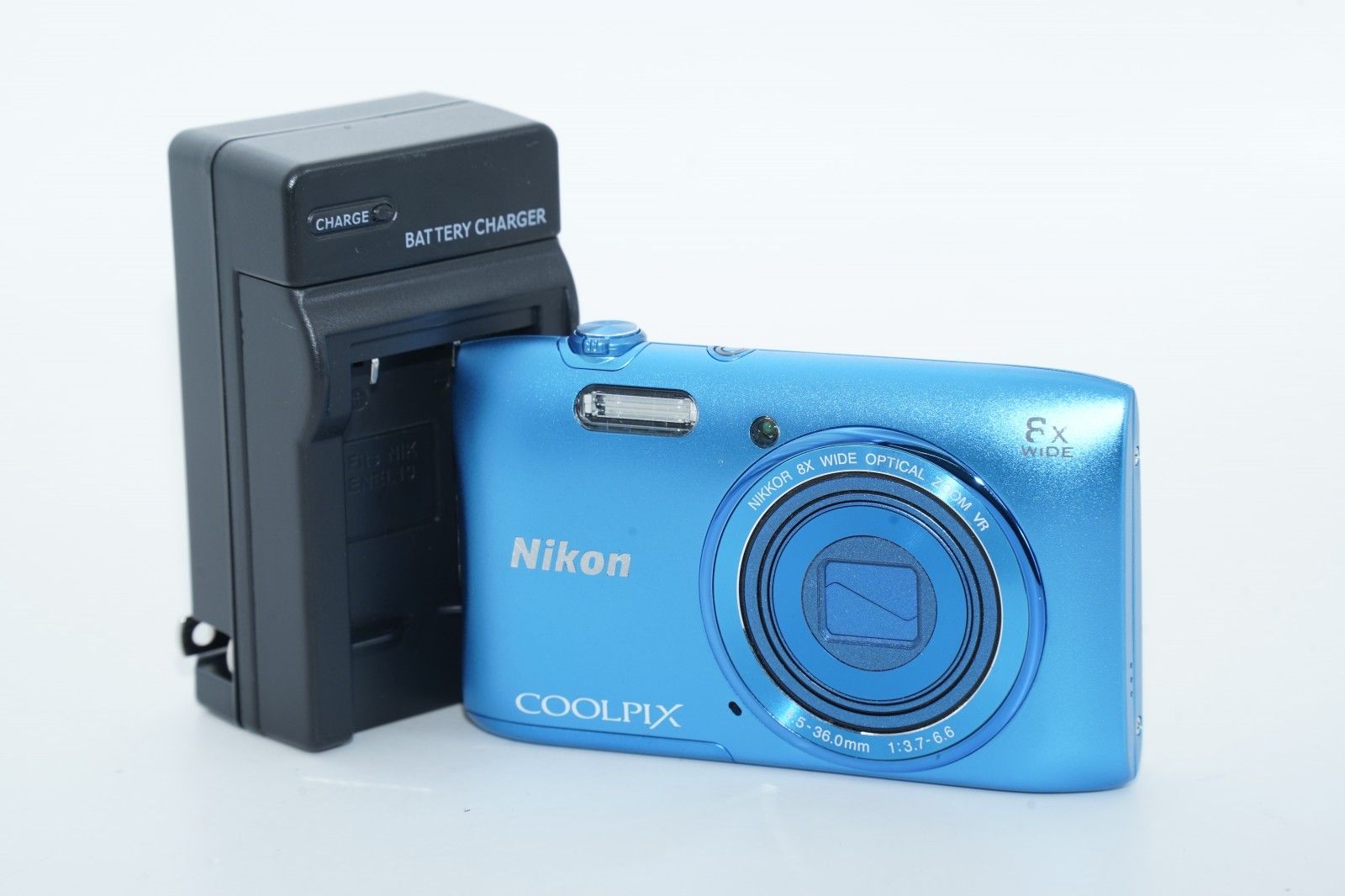 NIKON COOLPIX S3600 ブルー sato213