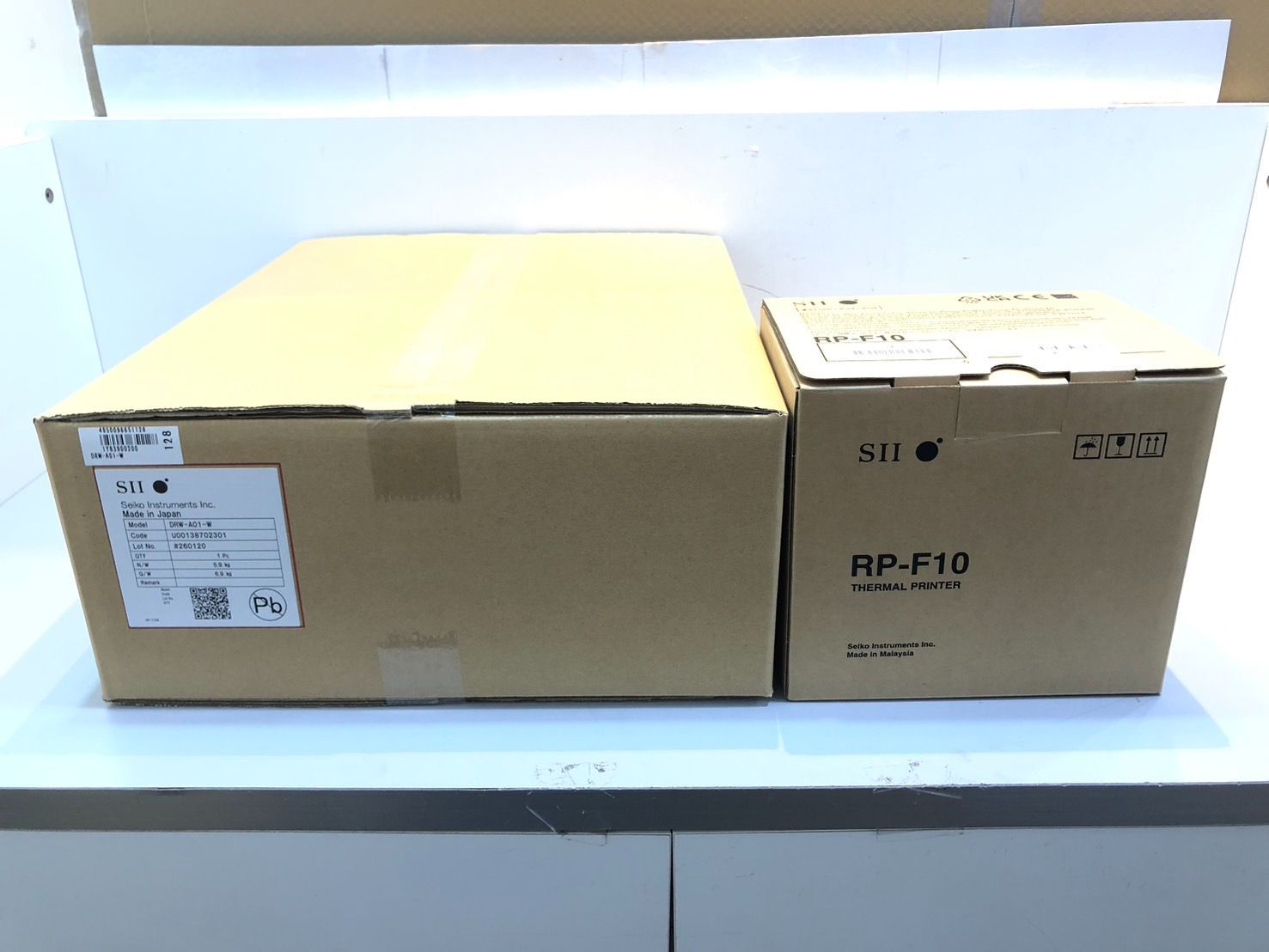 ◇未使用 セイコーインスツル レシートプリンター RP-F10-W27J1-5