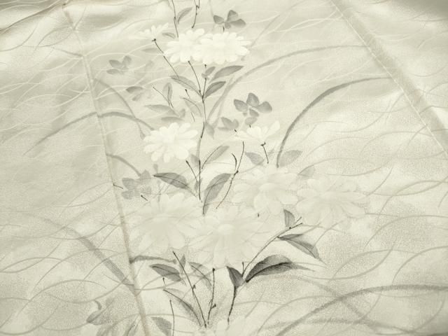 平和屋着物□訪問着 手描き 草花文 正絹 逸品 DABF4876qa - メルカリ