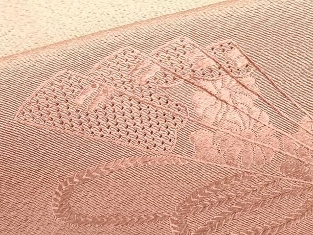 平和屋着物▽中国三大刺繍 スワトウ刺繍 汕頭刺繍 総刺繍 訪問着 楽器