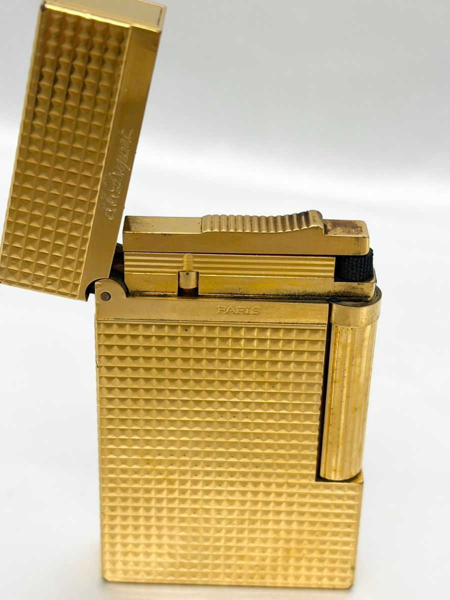 S.T. Dupont デュポン ライター 未着火 ゴールドカラー 付属品なし M-1974