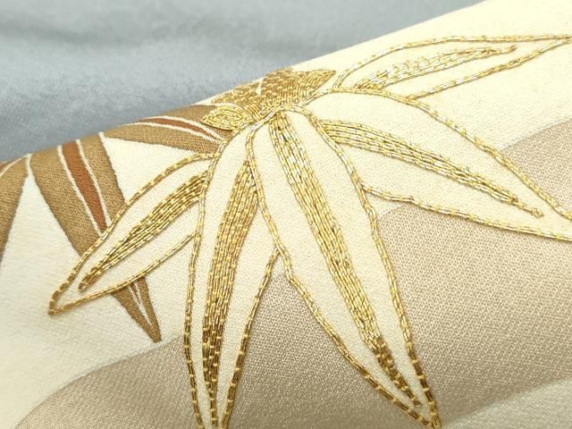 平和屋着物□豪華色留袖 駒刺繍 エ霞笹梅文 金彩 正絹 逸品 DABF4914qa