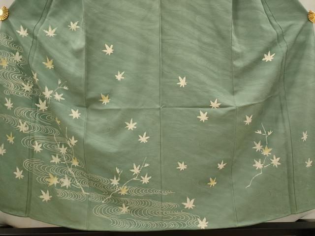 平和屋着物□訪問着 ろうけつ染め 竜田川 正絹 逸品 AABI6545st - メルカリ