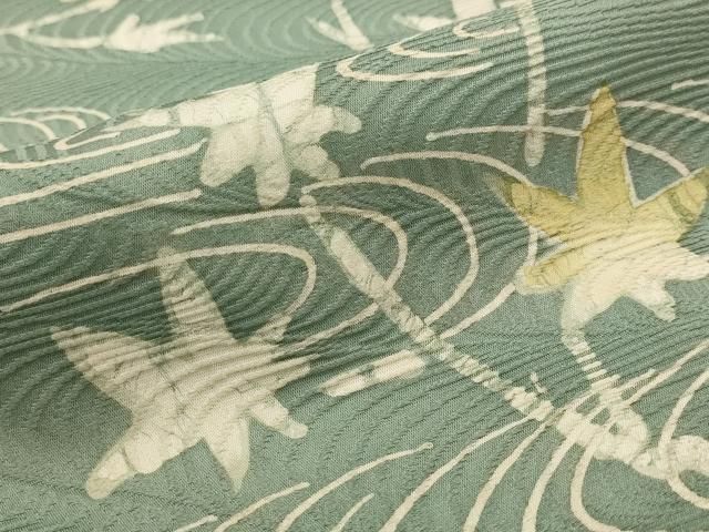 平和屋着物＊夏物　生紬　竜田川　正絹　逸品　AABA2515np 平和屋着物＊夏物 生紬 竜田川 正絹 逸品 AABA2515np - メルカリ