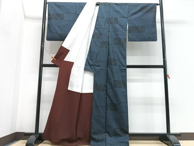 平和屋着物□本場大島紬 草花文 正絹 逸品 CABG6516xe - メルカリ
