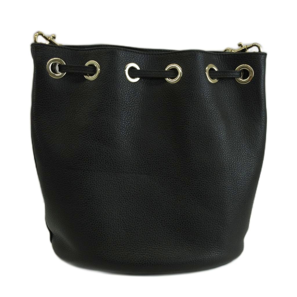 フルラ フルラのバッグ FURLA ゴールド金具 ロゴ レザー 巾着バッグ