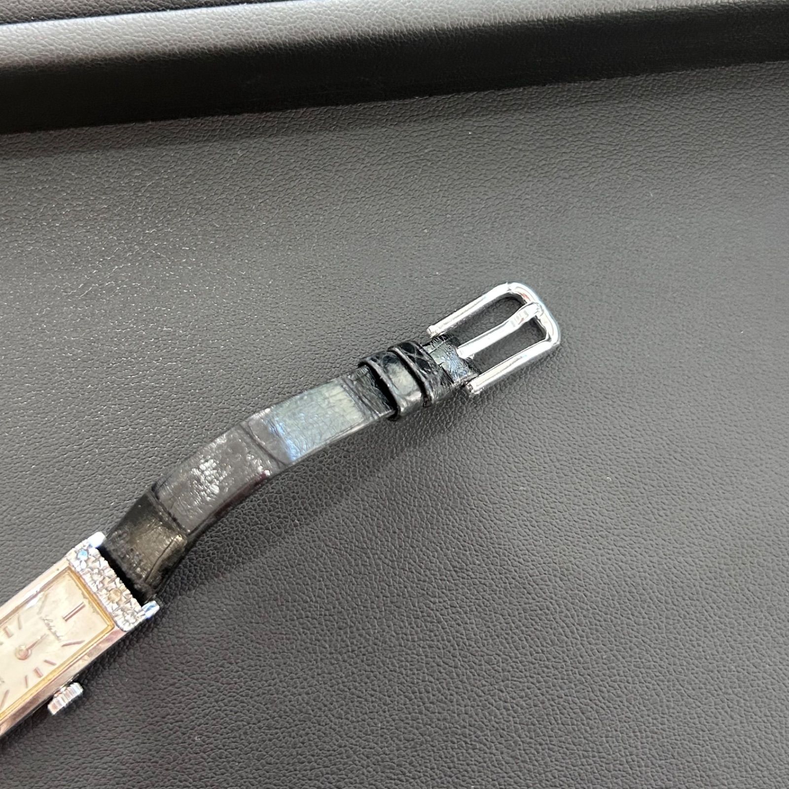 K14WG 金無垢】Lady Seiko レディセイコー 手巻き アンティーク 腕時計