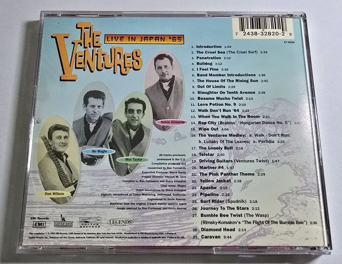 The Ventures (ベンチャーズ) Live in Japan ' 65 CD - メルカリ