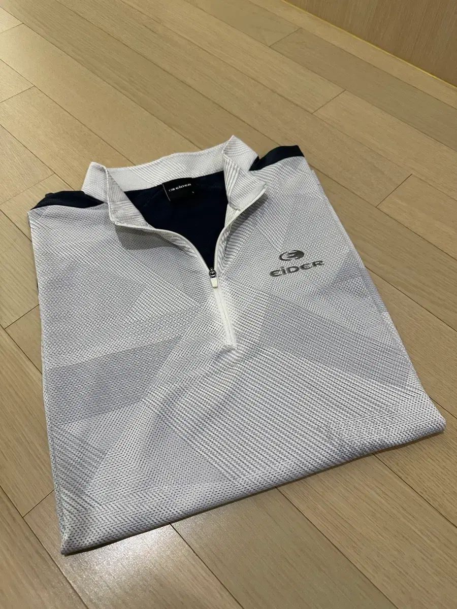 EIDER アイス 機能性 長袖 ジップアップ Tシャツ 100(L)