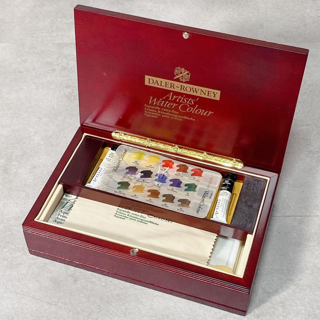 S338 DALER-ROWNEY 水彩 絵具セット 絵の具 文房具 イギリス製 S338 DALER-ROWNEY 水彩 絵具セット 絵の具 文房具 イギリス製 - メルカリ