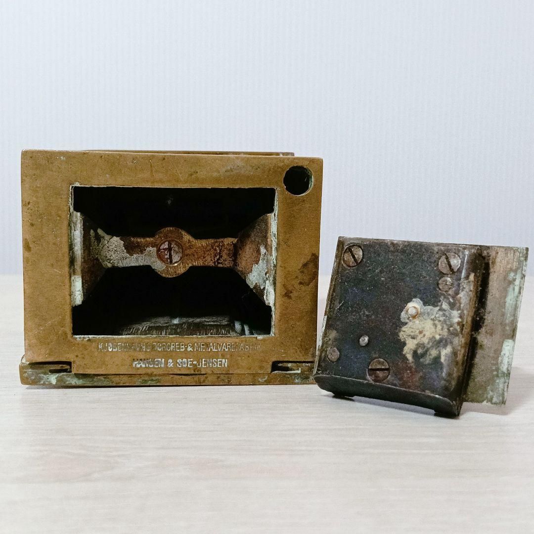 S272 スペアカッセンアンテ 真鍮製 貯金箱 デンマーク 貯蓄銀行 - メルカリ