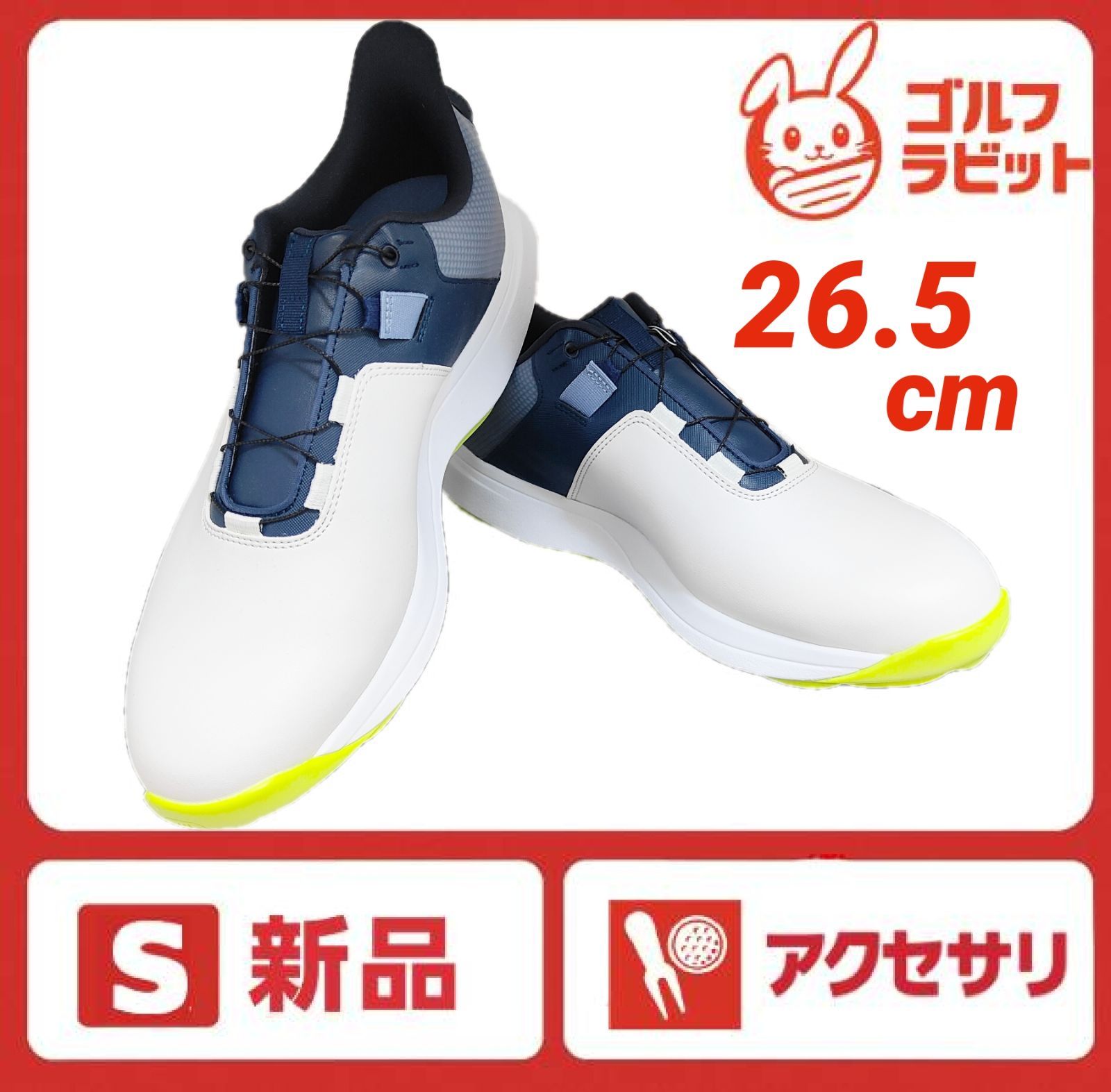 新品】FOOTJOY フットジョイ ゴルフ シューズ ボア メンズ 26.5cm