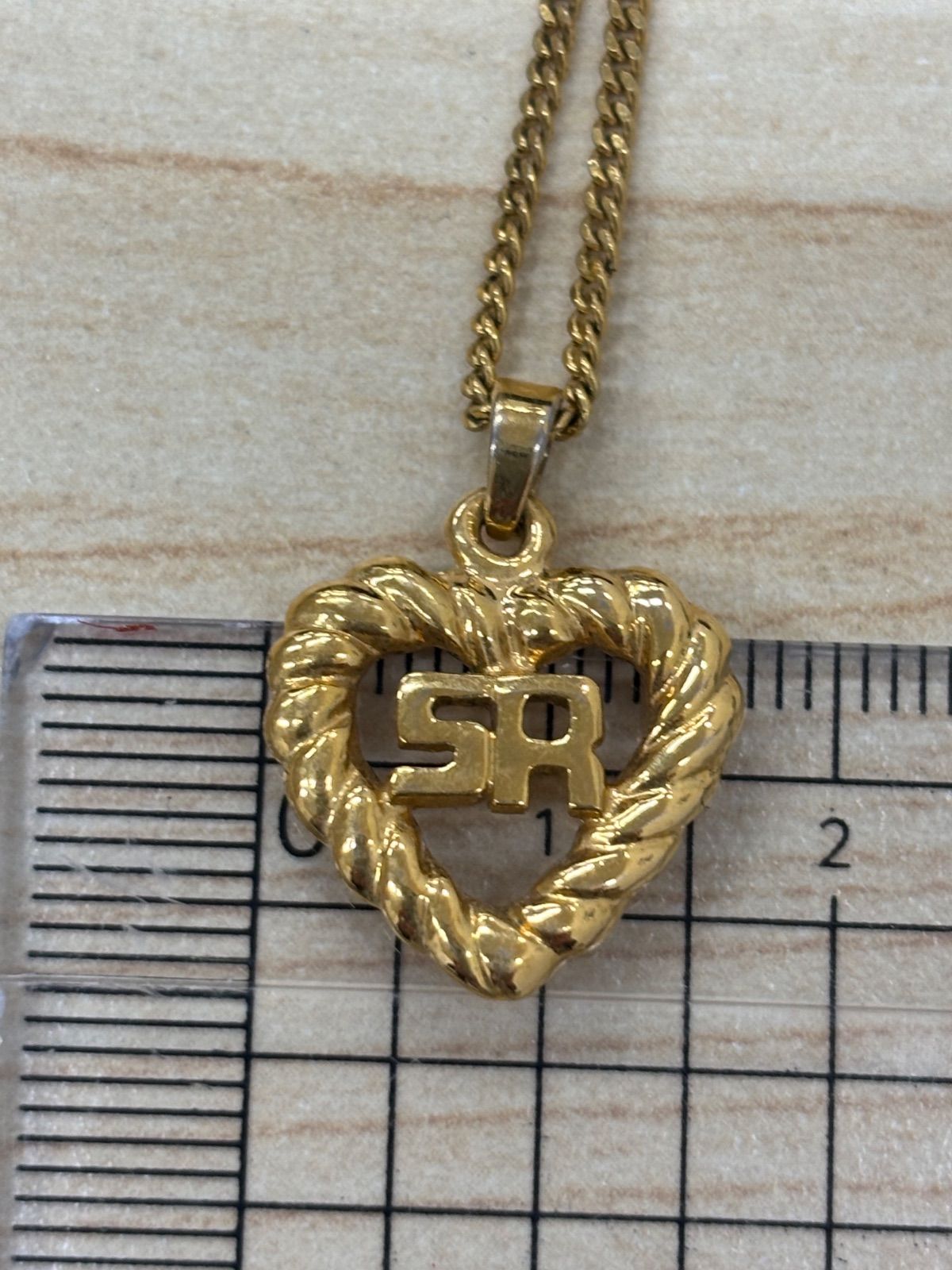 I【中古品】ソニアリキエル SONIA RYKIEL SRロゴネックレス I-0-0