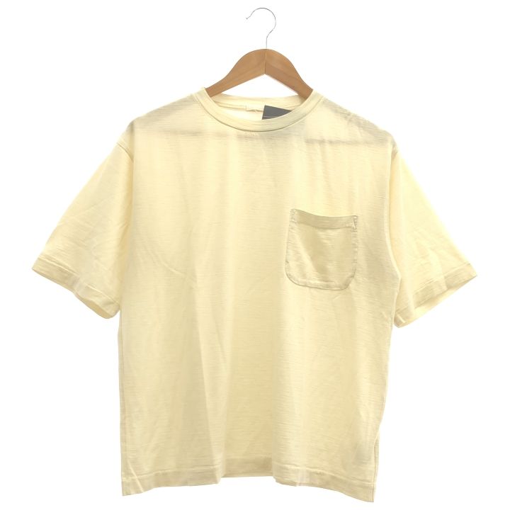 COMOLI (コモリ) サマーウールカットソー Z01-05023 ホワイト ONE SIZE