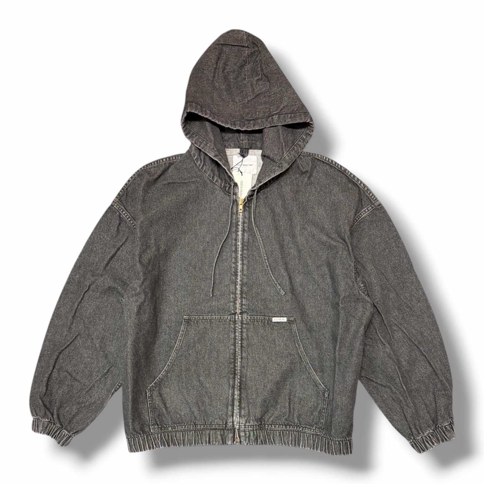 参考上代46200円 未使用 COOTIE 25AW 12.5oz Denim Zip Up Hooded 