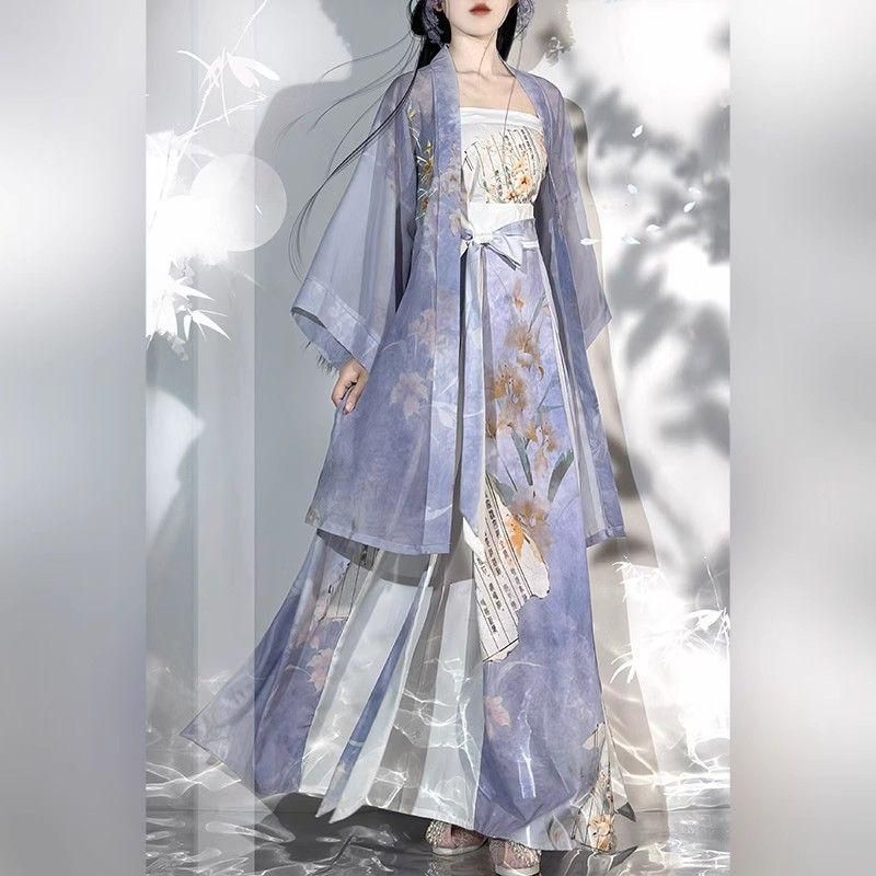 人気商品 HF-288新品 漢服 コスプレ ワンピース　唐装　仙女服 中華風 コスプレ衣装 刺繍 可愛 民族風 制服 女装 舞台衣装 キャラクター衣装 学園祭 文化祭 雰囲気 お呼ばれ イベント 大人 舞台 新年会