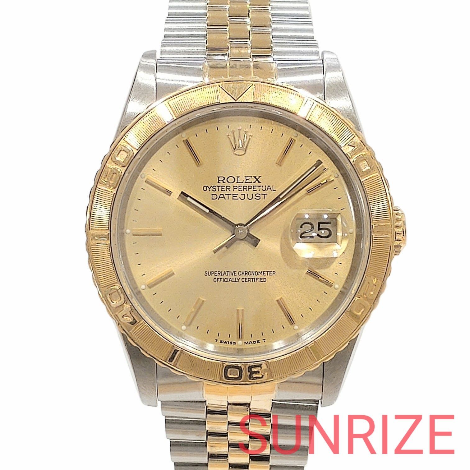 ROLEX ロレックス デイトジャスト サンダーバード 16263 E番【S1039】